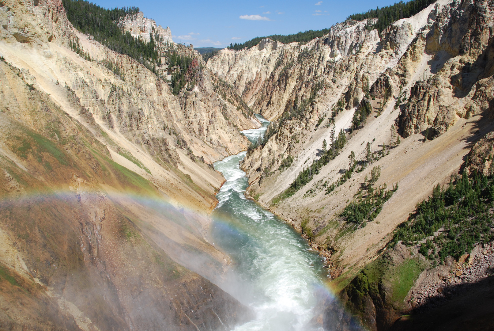 Canyon of the Yellowstone River, Wyoming