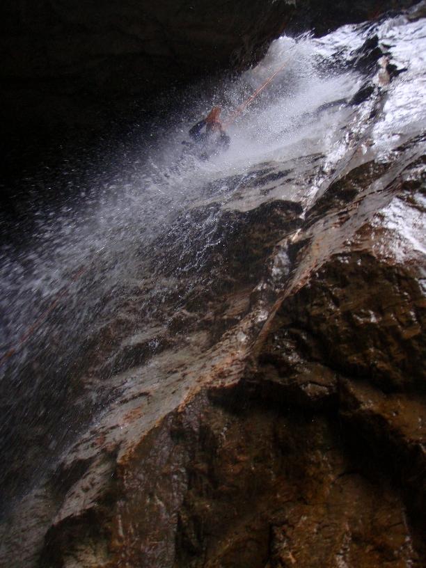 Canyoning im Bruckgraben (2)