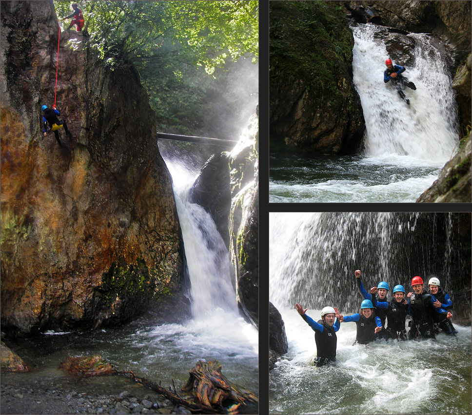 Canyoning ist geil :-)