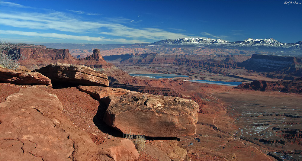 Canyonlands & Arches National Park mit La Sal Mountains