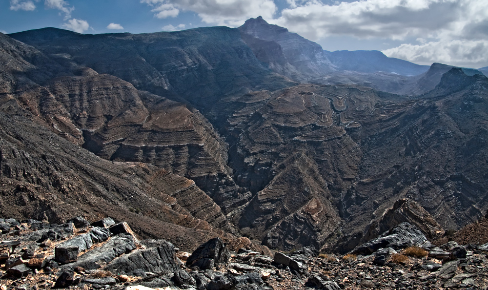 CANYONLANDSCHAFT DETAIL