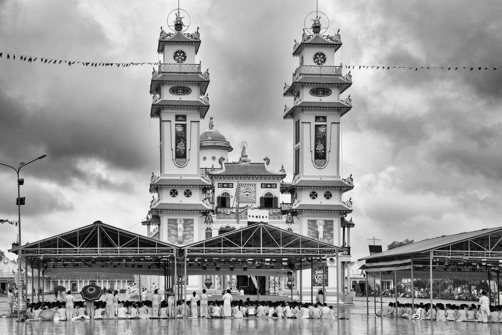 Cao Dai Tempel in Tay Ninh 03