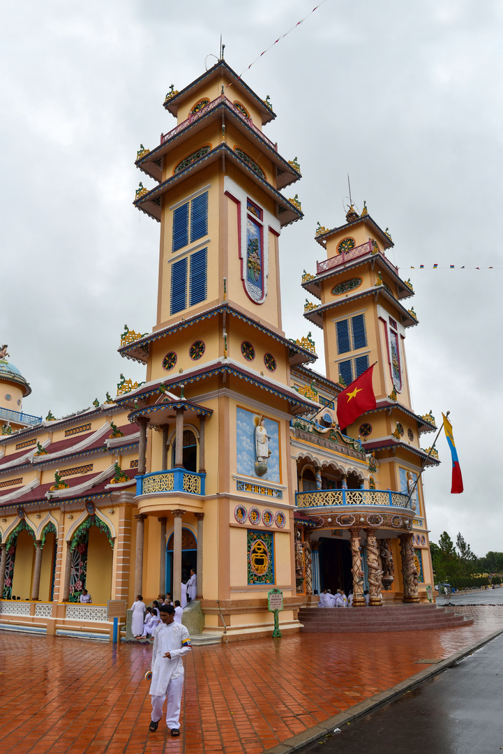 Cao Dai Tempel in Tay Ninh 04