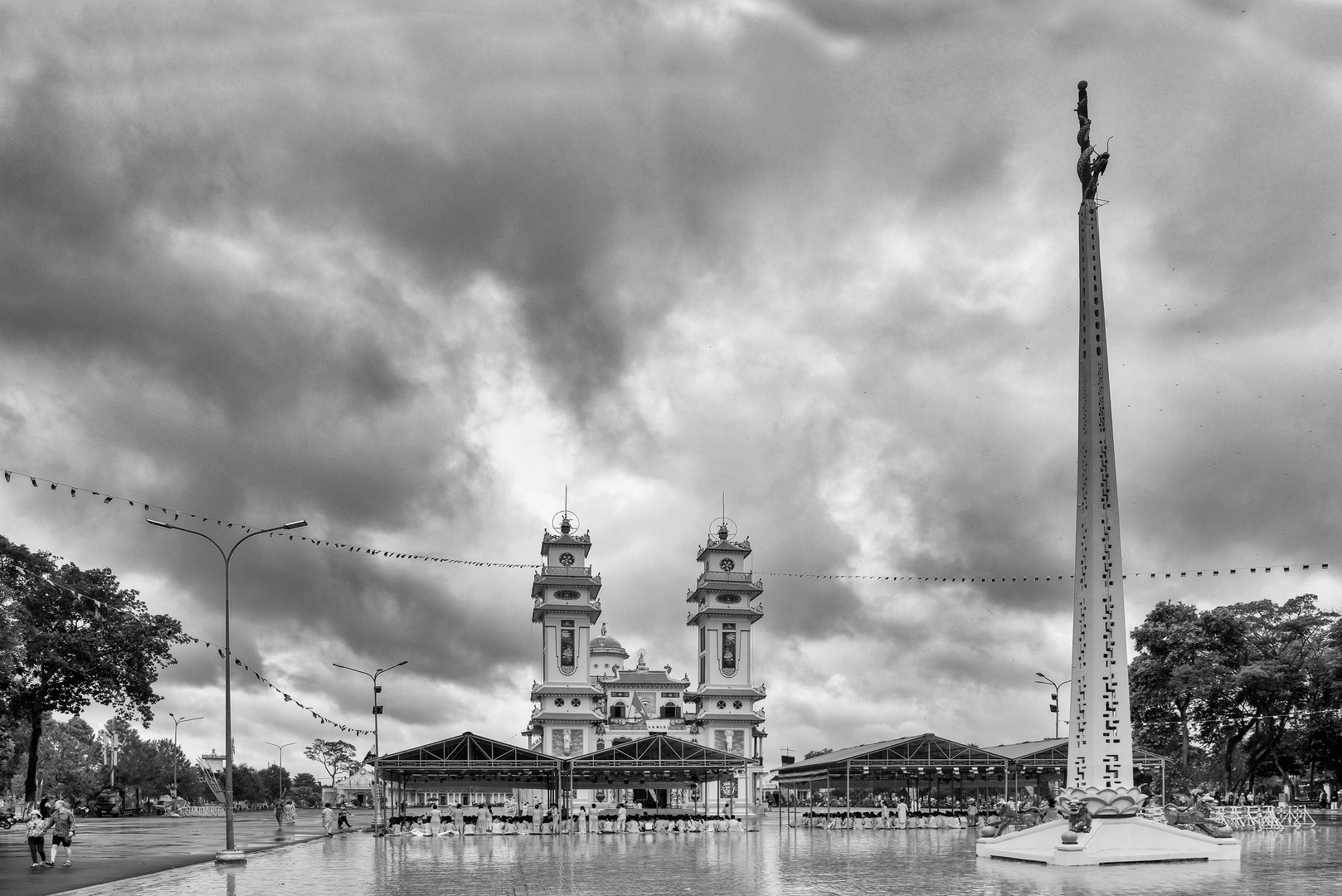 Cao Dai Tempel in Tay Ninh 05