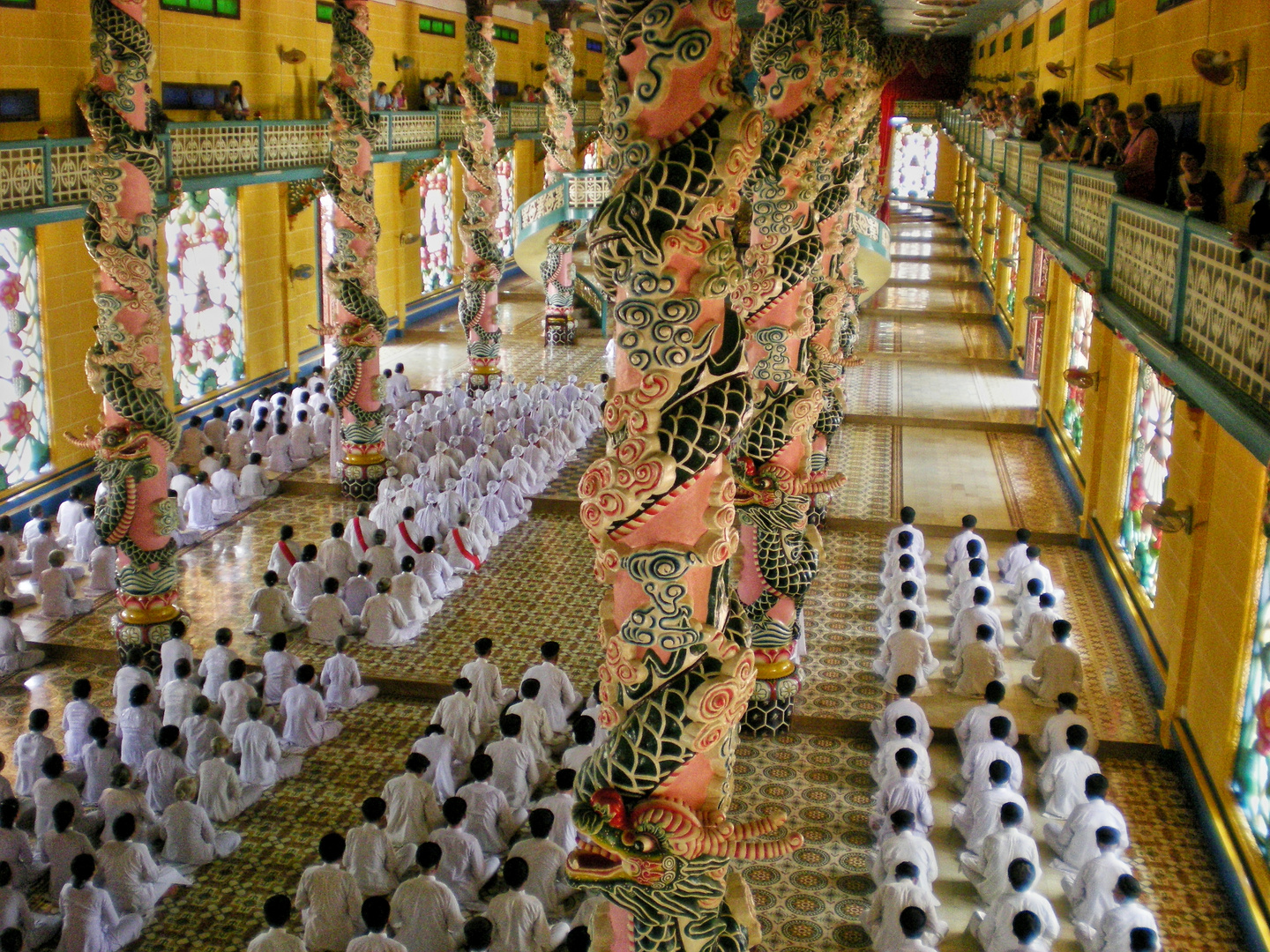 Cao-Dai-Tempel in Tay Ninh