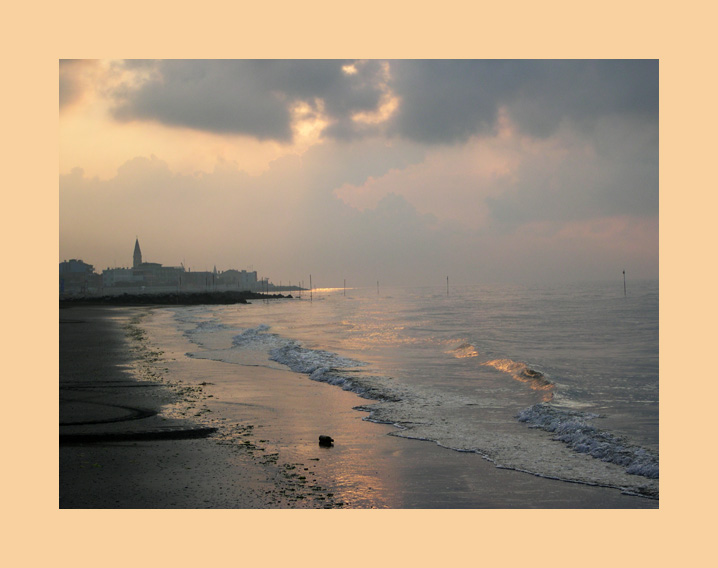 ... caorle bei sonnenaufgang ...