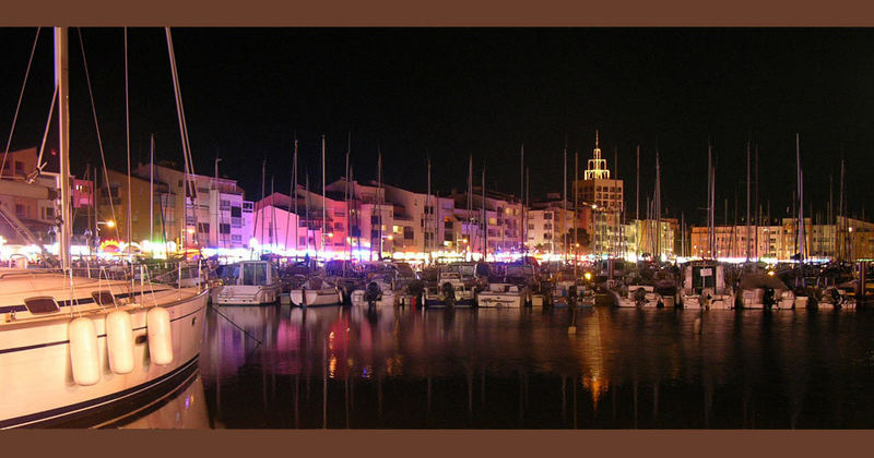 Cap d'Agde by night