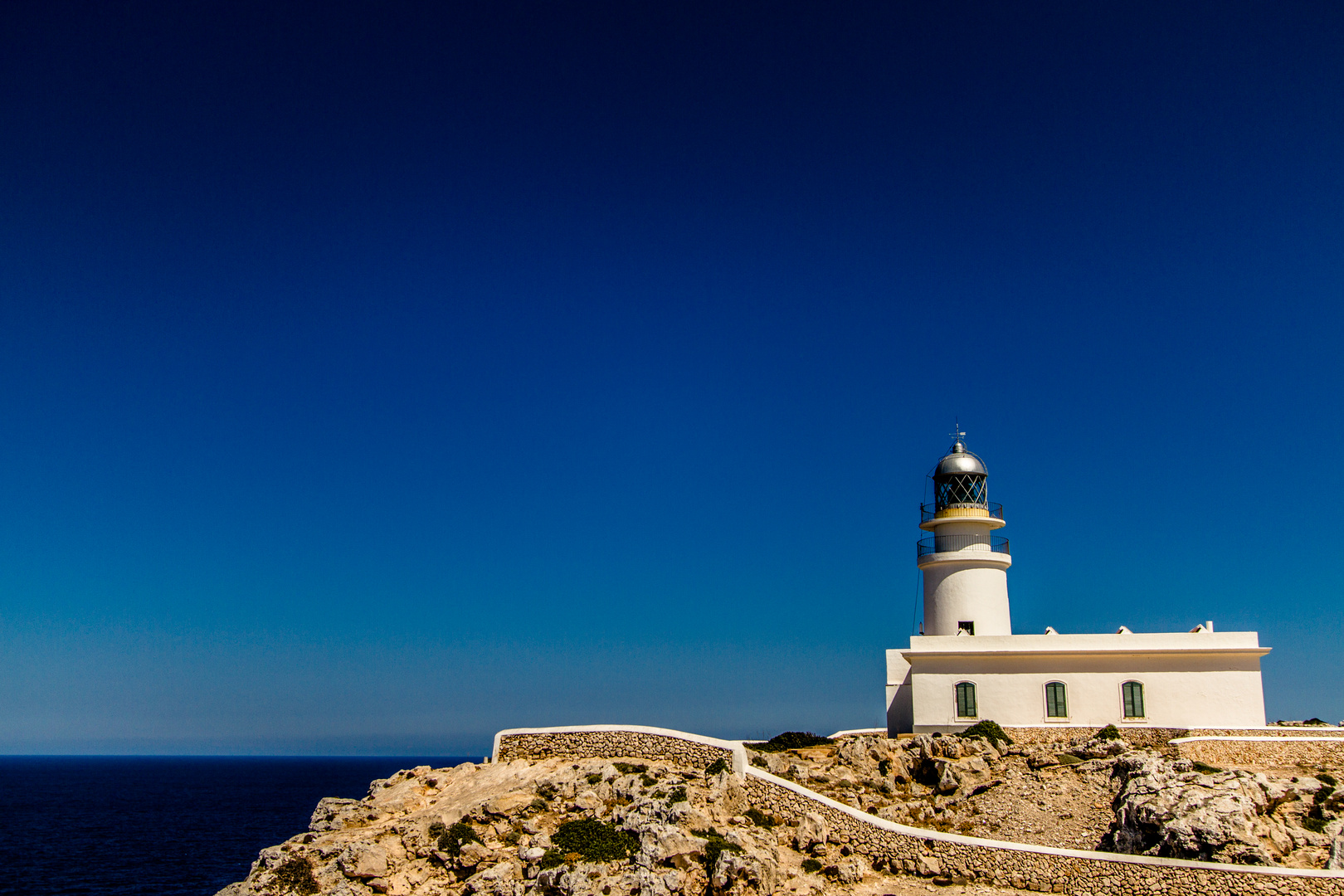 Cap de Cavallería, Menorca, Spanien