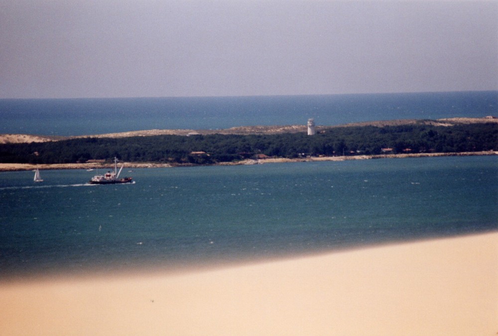 Cap ferret depuis la dune du pilat