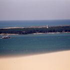 Cap ferret depuis la dune du pilat