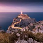 Cap Formentor - Abendlicht in den Bergen