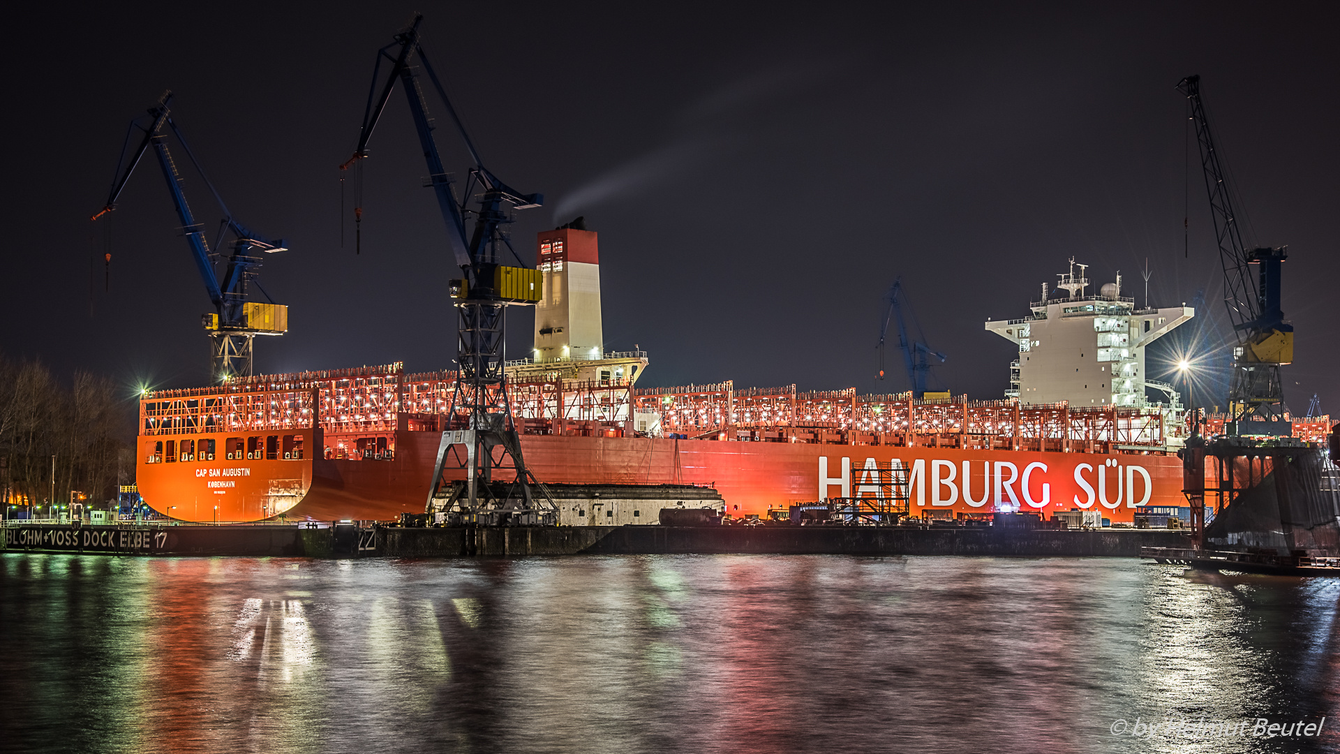 CAP SAN AUGUSTIN in Dock Elbe 17