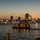 Cap San Diego mit Elbphilharmonie