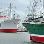 Cap San Diego und Rickmer Rickmers