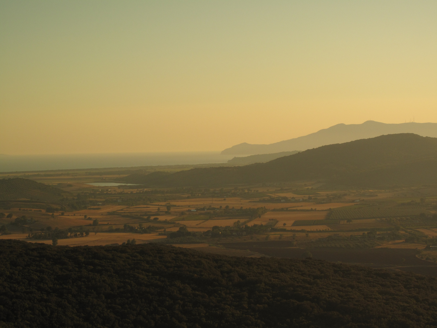 Capalbio Abendstimmung