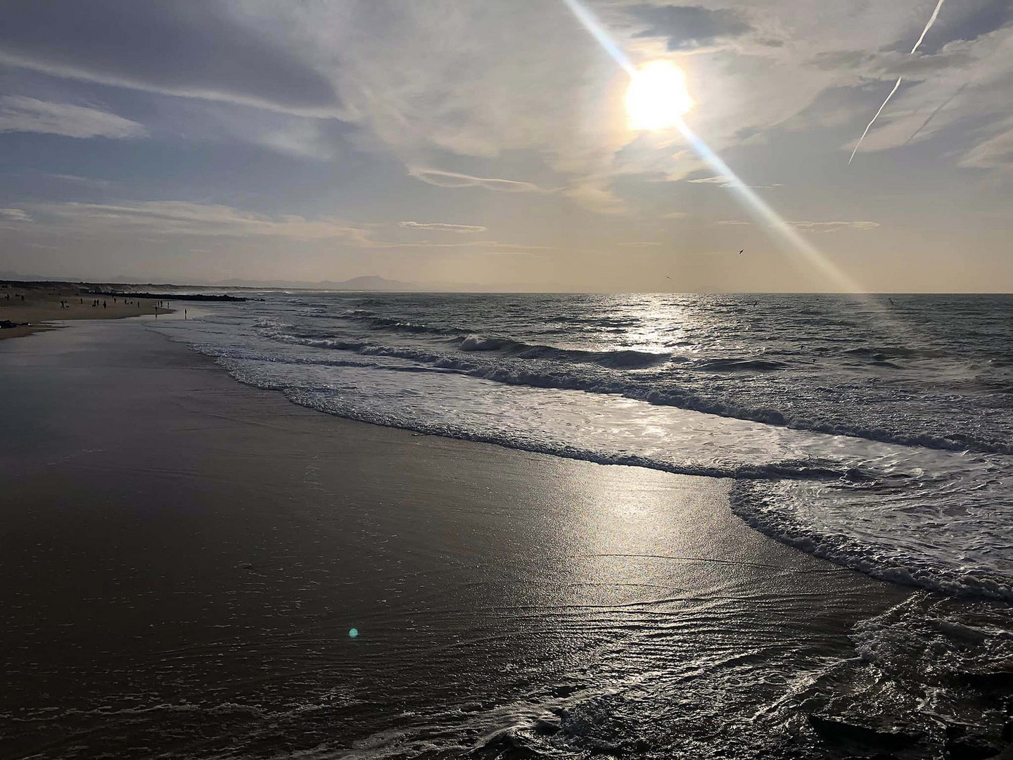 capbreton, l'heure de se dire bonsoir ...! 