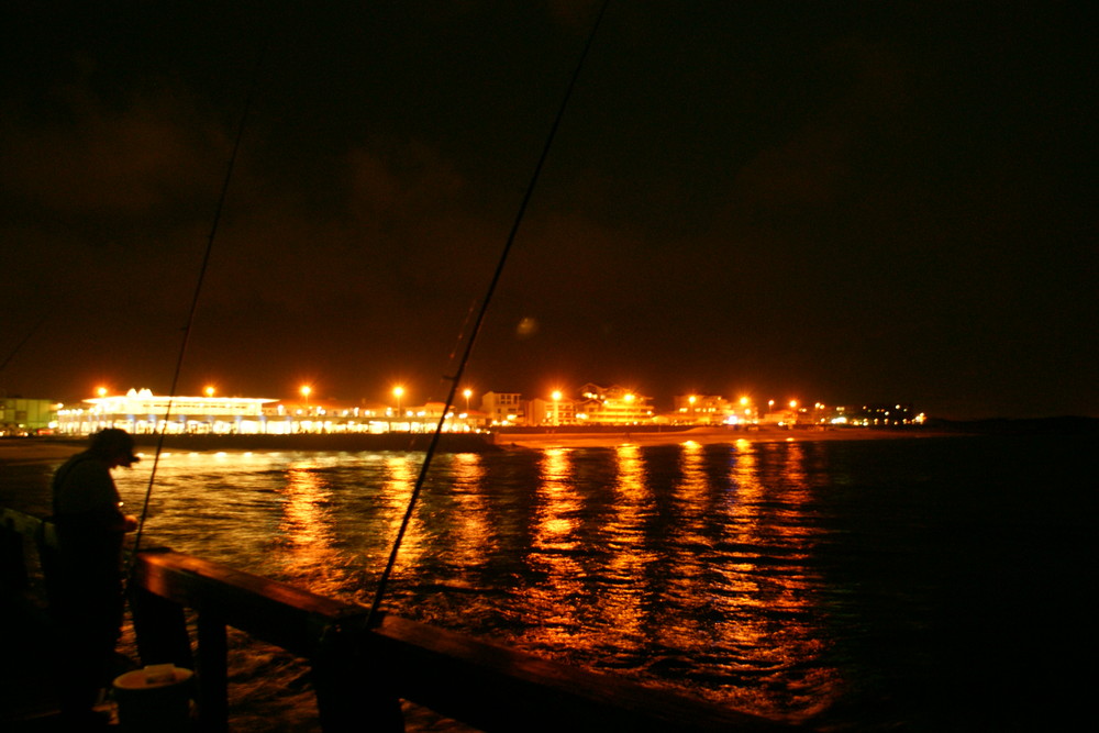 Capbreton vue de la jetée