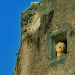 Capdepera, Carrer Castell _ Cabeza de terracota