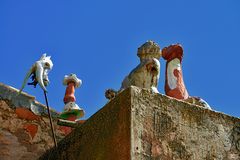 Capdepera, Carrer Castell _ Cabezas de terracota