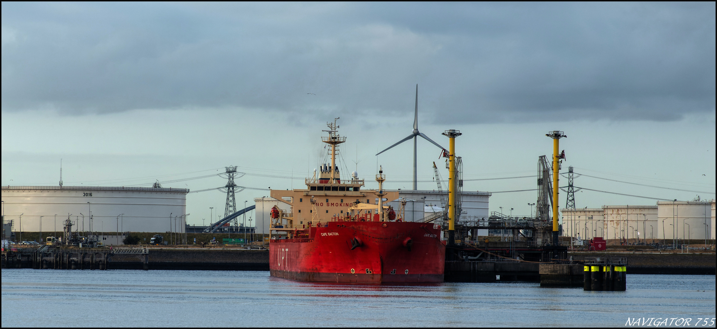 " CAPE BACTON  " Tanker, Rotterdam.