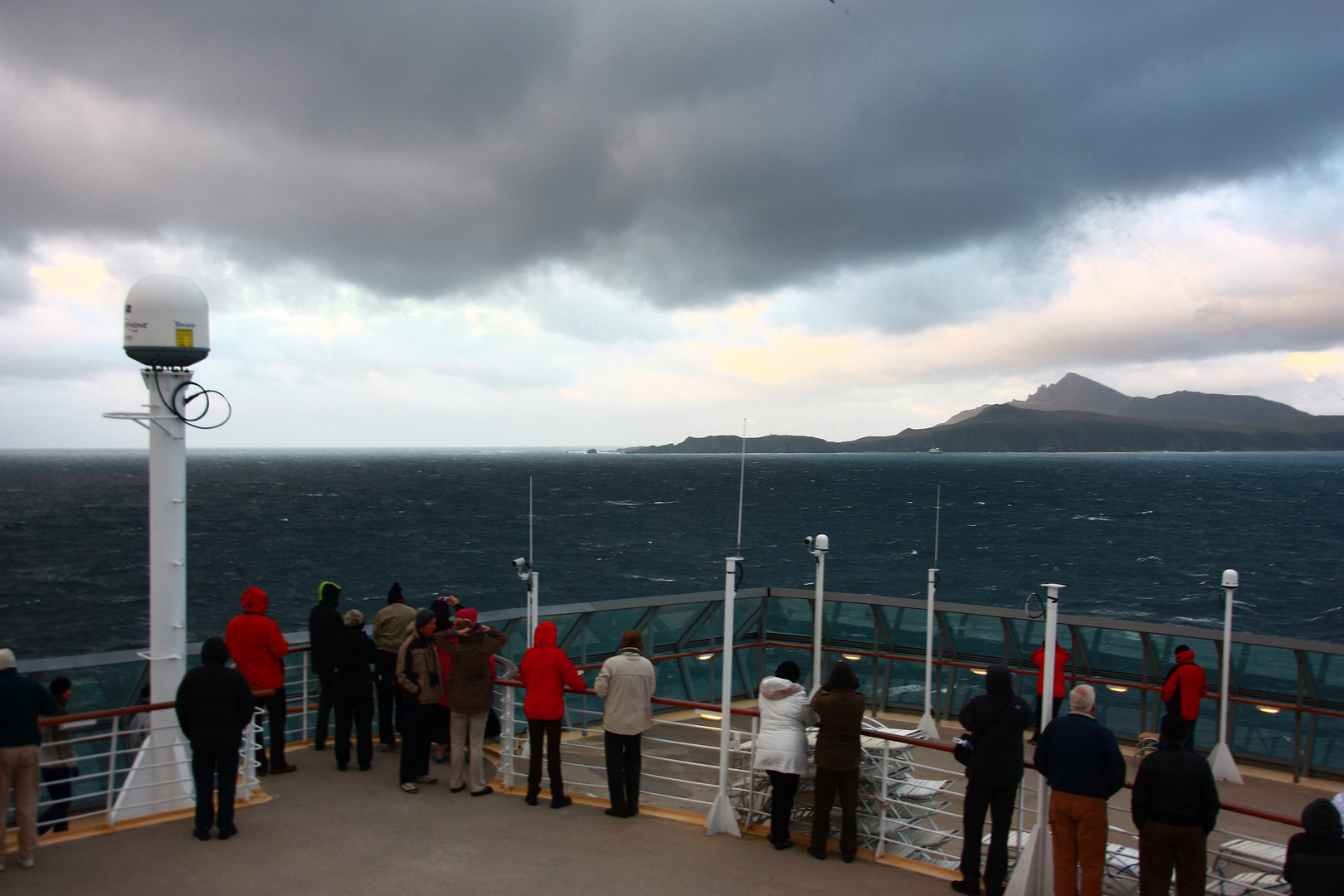 Cape Horn - from the safety of our big ship