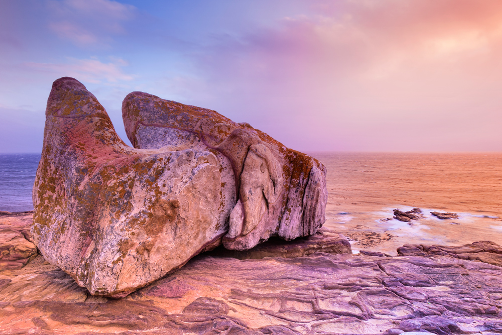 Cape Point rock/ South Africa