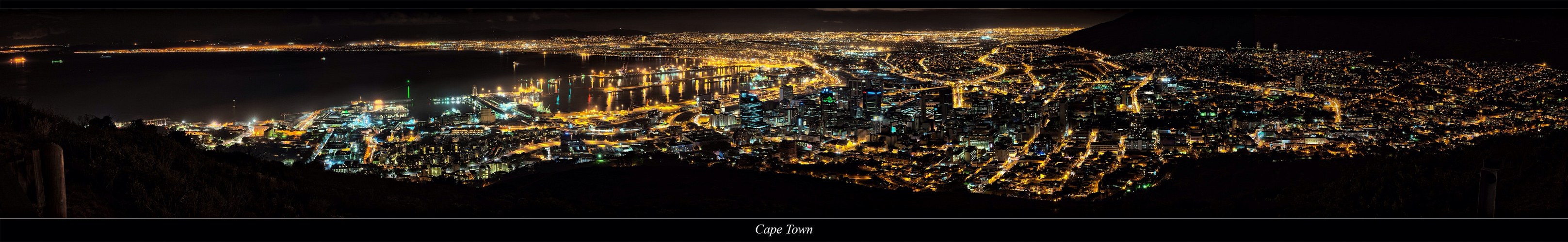 Cape Town by night