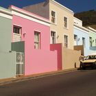 Cape Town (RSA), Bo-Kaap - The two colours beige