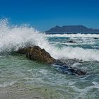 Cape Town, view from Bloubergstrand