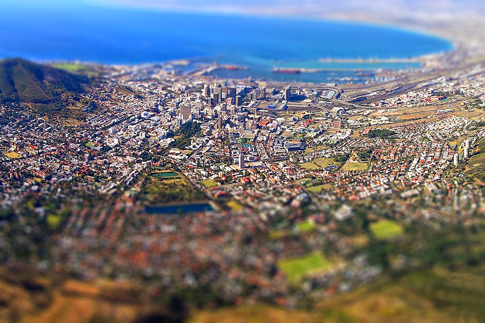 Cape Town View from Table Mountain