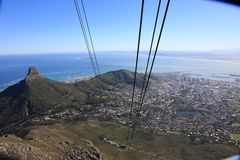 Cape Town vista dalla funivia della Table Mountain