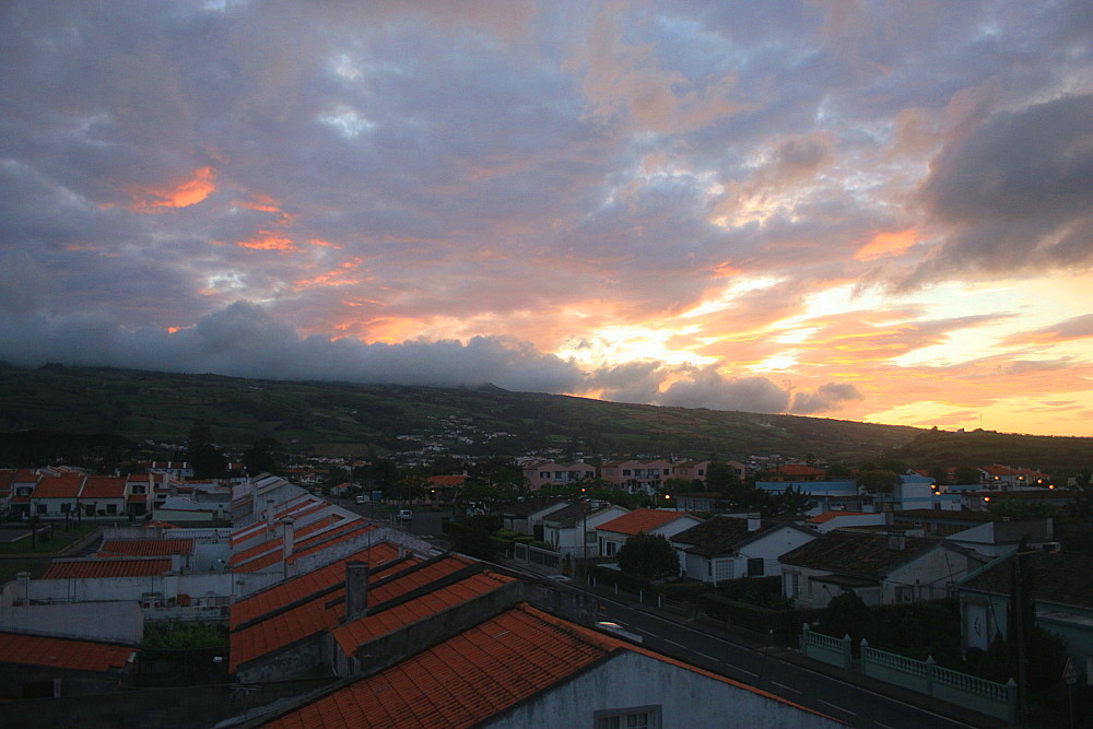 Capelas im Sonnenuntergang