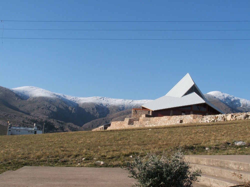 Capilla Nuestra Señora de Fatima, en la comarca serrana de Tornquist