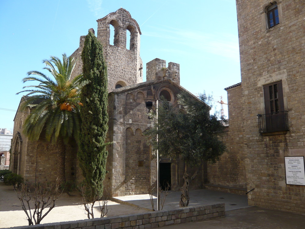 CAPILLA ROMANICA SAN PABLO DEL RAVAL DE BARCELONA