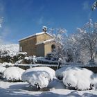 Capilla y nevada