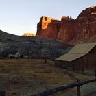 Capitol Reef N.P., Fruita area at dawn