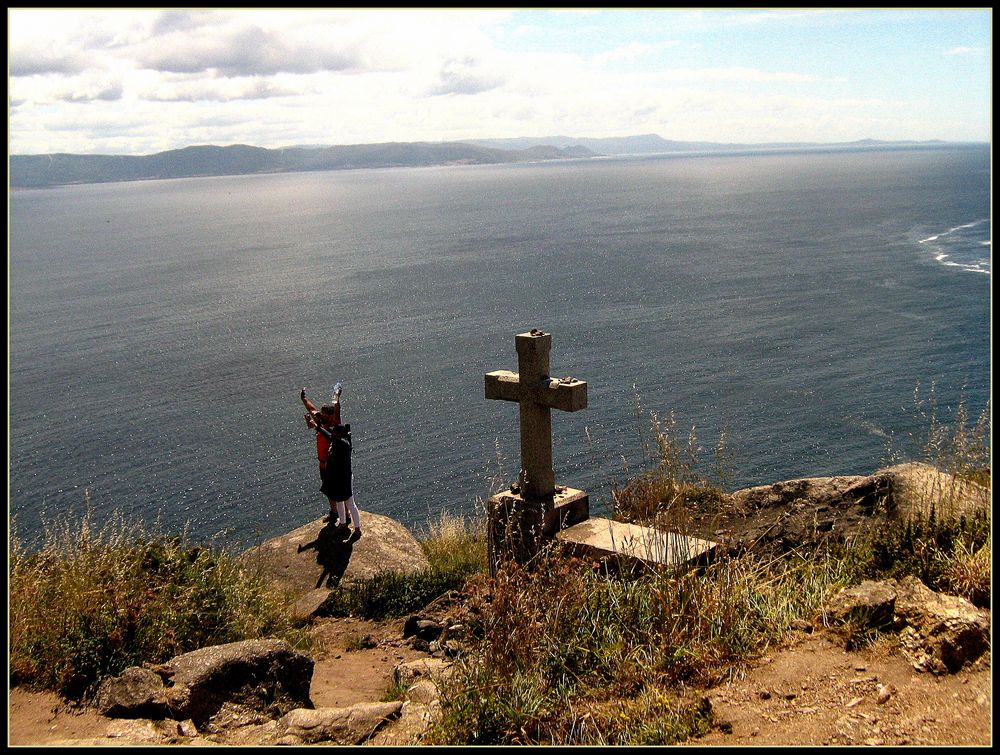 Capo Finisterre..la fine del cammino di Santiago