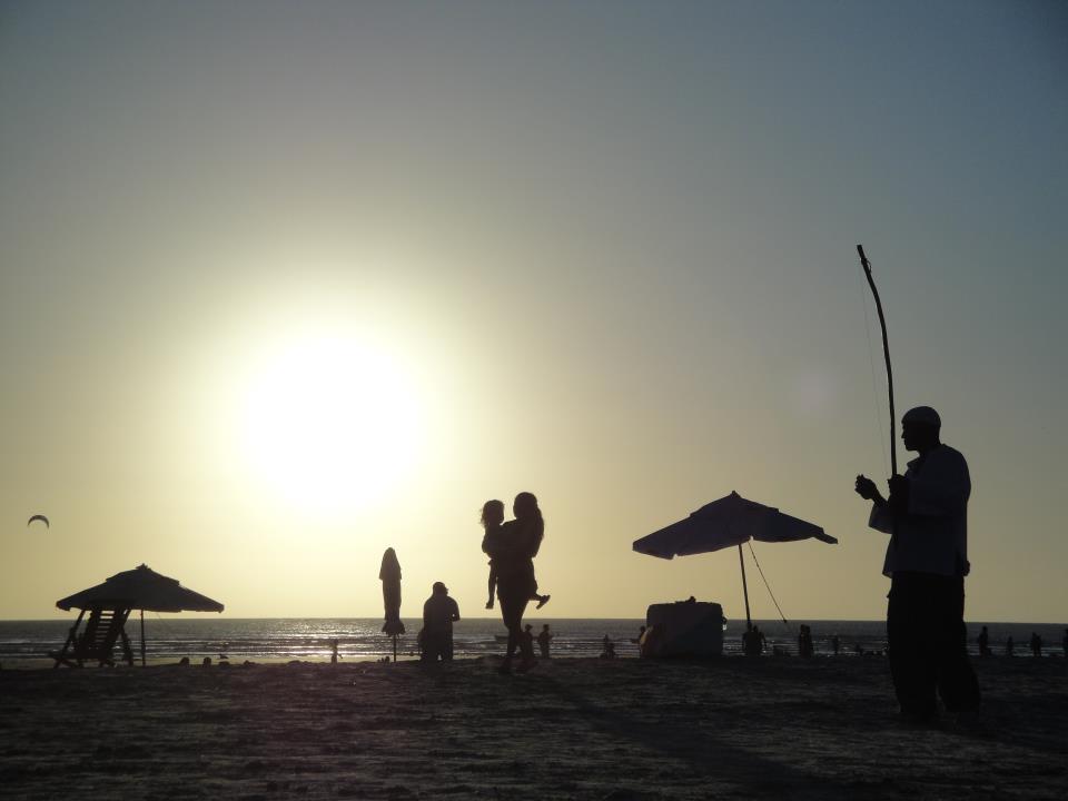 Capoeira beira mar