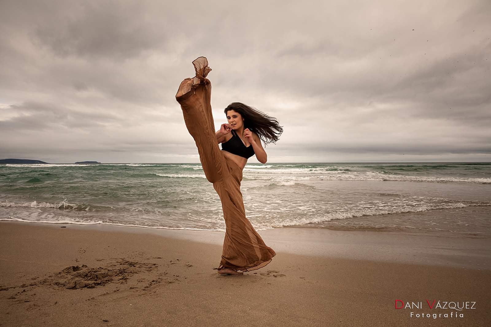 Capoeira en la playa