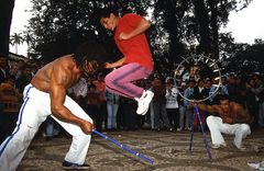 Capoeira in Joinville im Süden Brasiliens, 1996 Nr.3