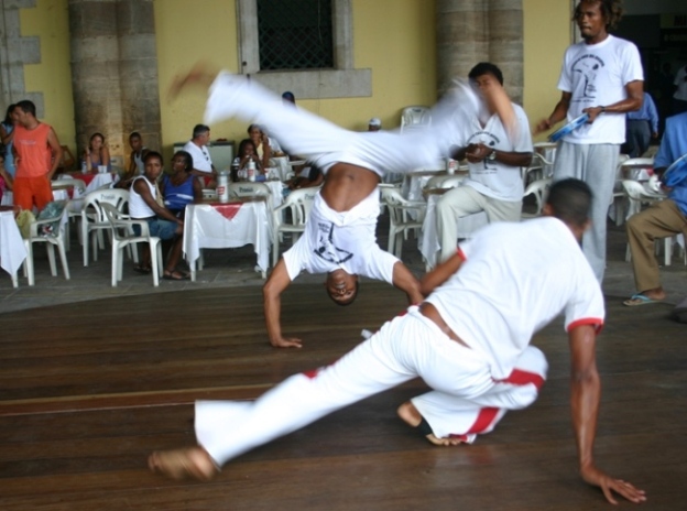 Capoeira no Mercado Modelo