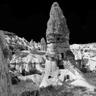 Cappadocia notturna b&n 2