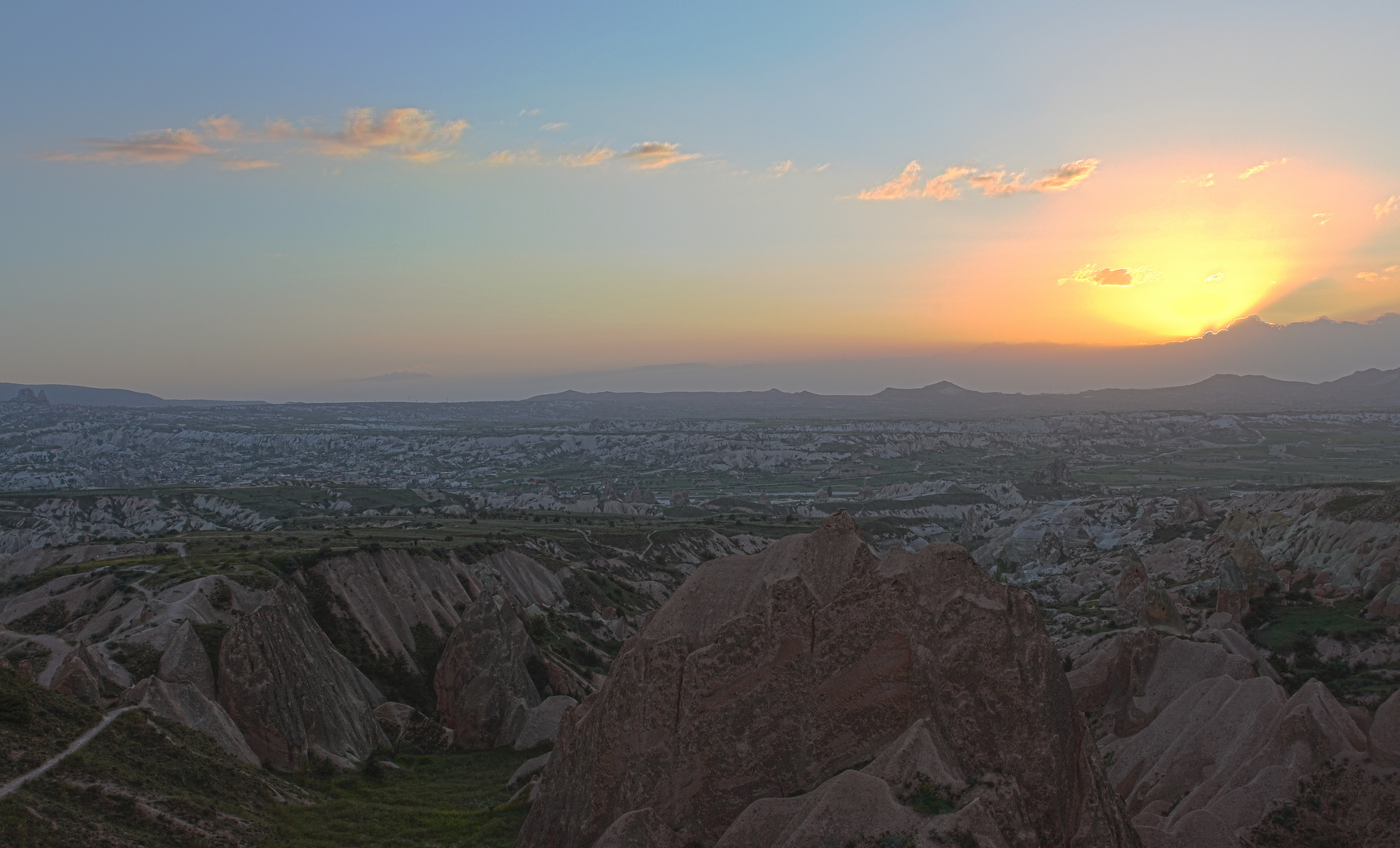 Cappadocia sunset