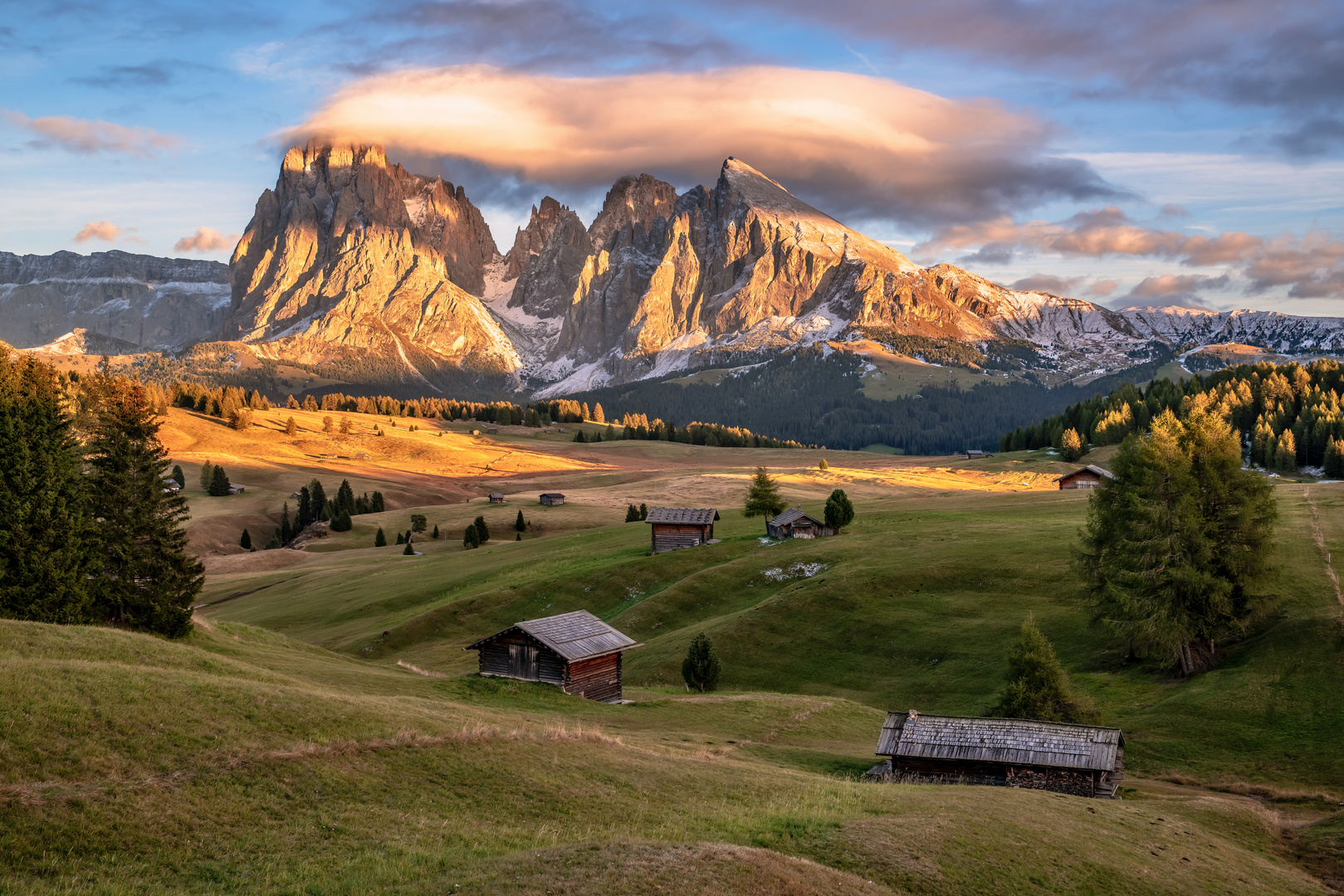 Capped Mountains