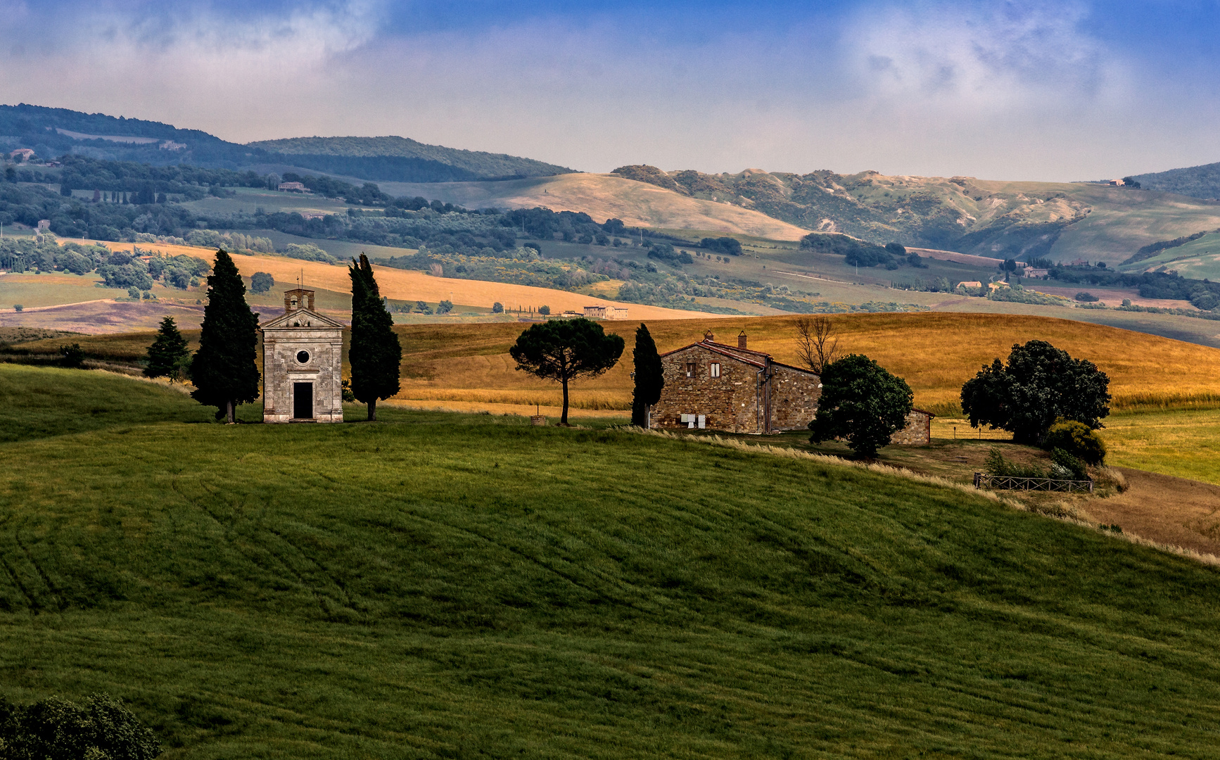 Cappella della Madonna di Vitaleta San Quirico d'Orcia