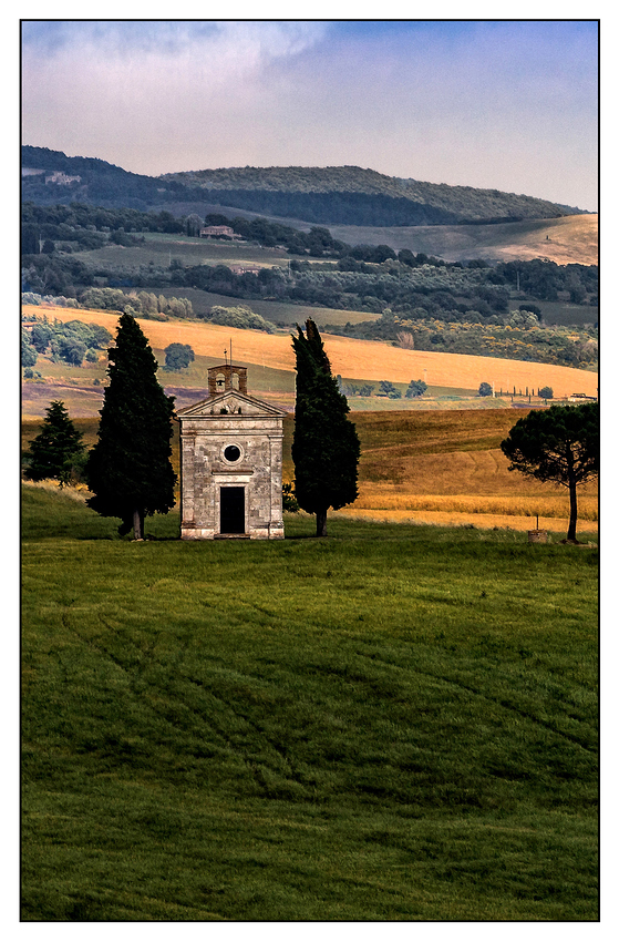 "Cappella della Madonna di Vitaleta San Quirico d'Orcia"