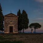 Cappella della Madonna di Vitaleta, Toskana, Italien, Hochzeit, Brautpaar