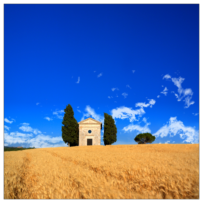 Cappella di Vitaleta Toskana 2012