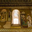 Cappella Palatina: Mosaike im linken Seitenschiff