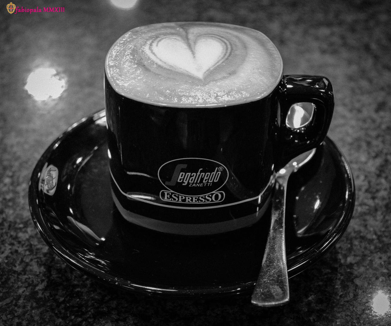 Cappuccino black&white